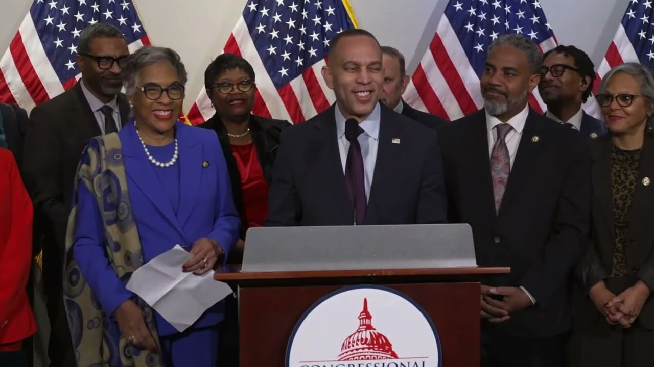 Hakeem Jeffries & Congressional Black Caucus on Trump Policies' Impact on Black Americans