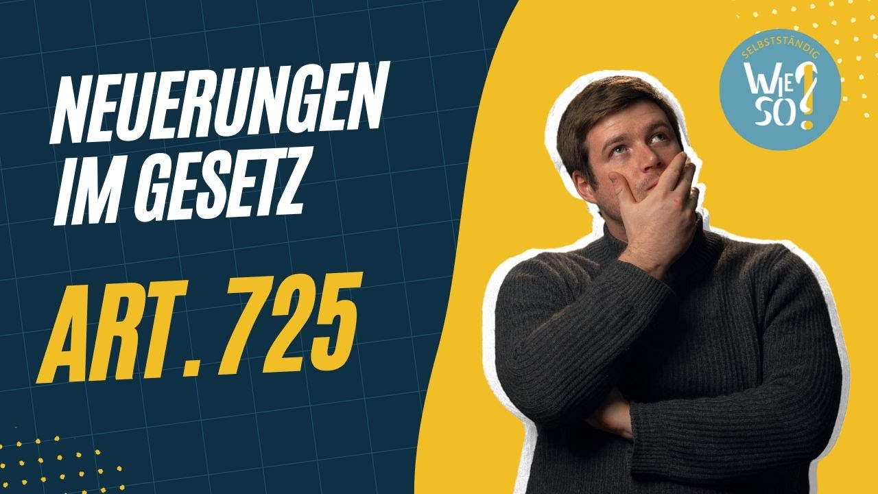 Kapitalverlust und Überschuldung - Neuerungen zum Art.725 OR (2023) | Selbstständig Wie? So!