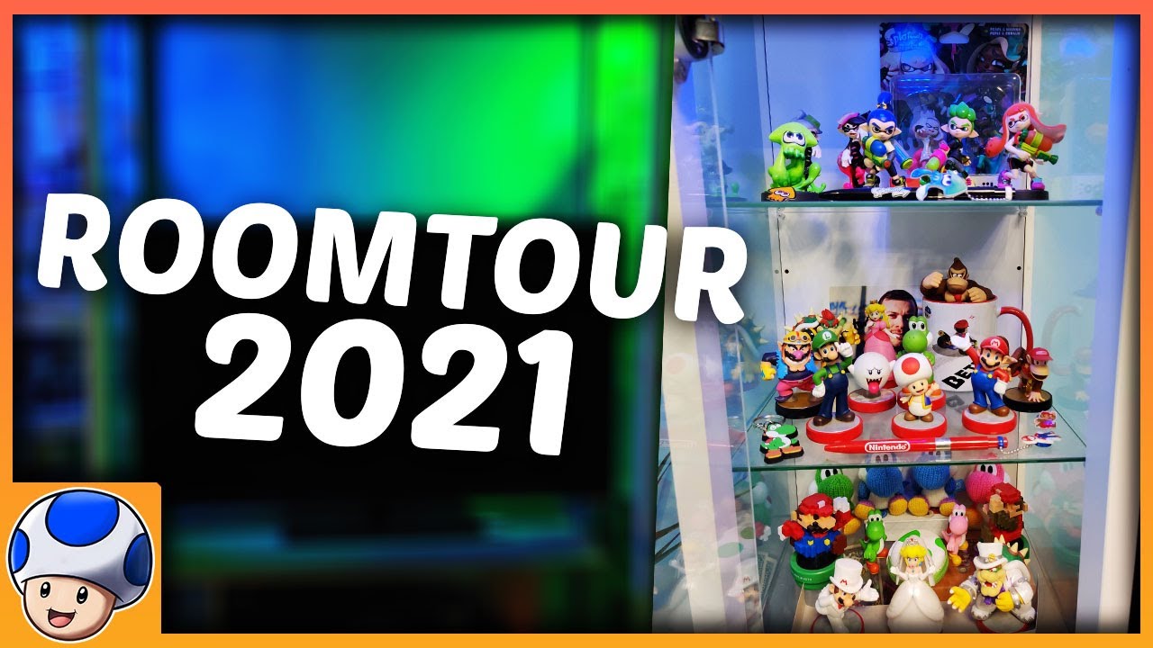 Meine große Nintendo Sammlung! Roomtour 2021 | Piuus