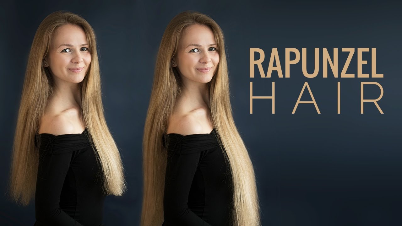 Magic Tool to Extend Hair Automatically in Photoshop