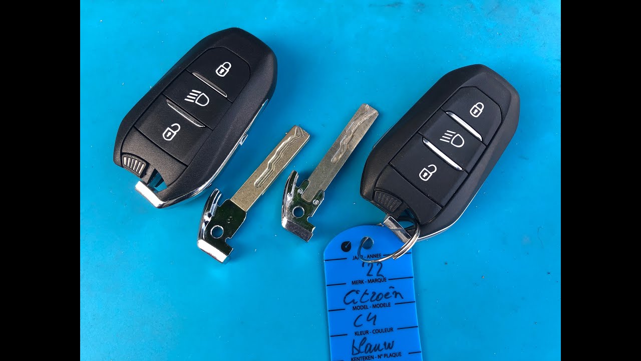 CITROEN C4 2022 Ersatz-Schlüssel programmieren - spare key programming - AUTEL IM608