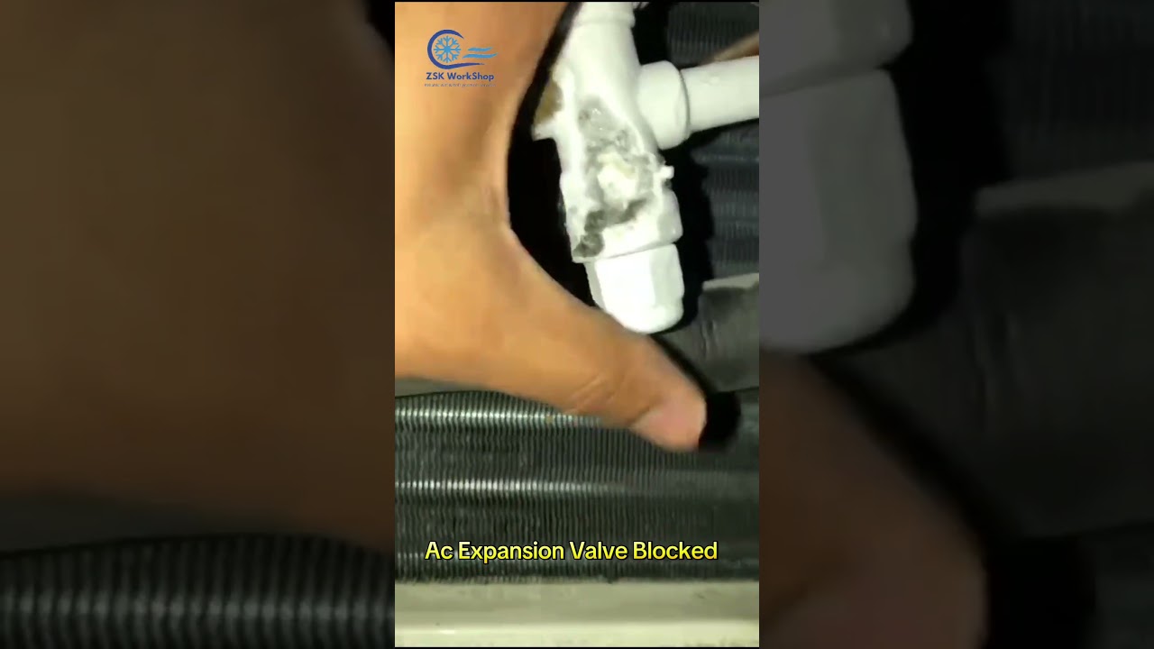 Replacing Expansion Valve with Orifice Valve &ndash; AC Repair Guide #ACRepair #HVAC #CoolingSystem