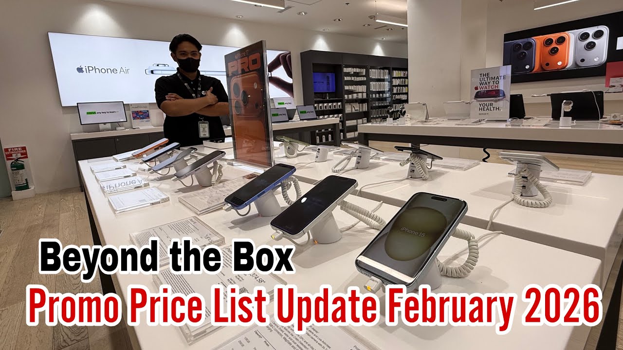 Beyond The Box Promo Price List Update February 2026 | iPad iPhone MacBook 