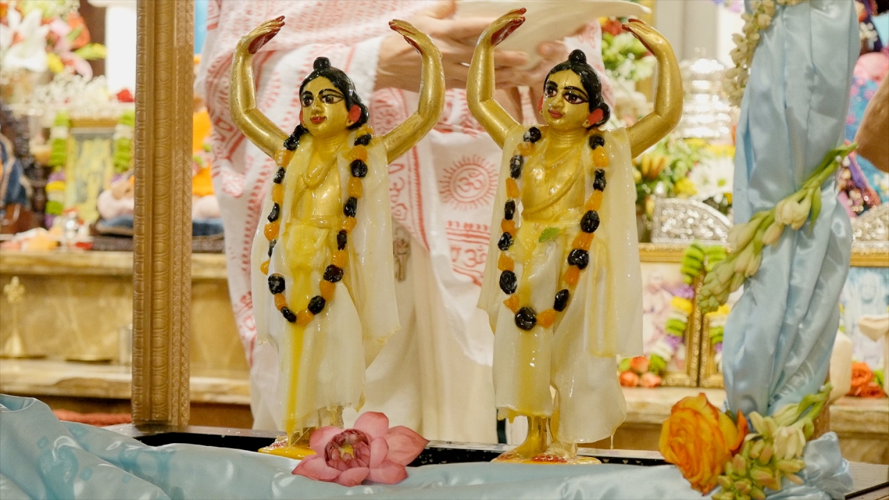 Nityananda Trayodasi Abhisheka at ISKCON Boston - 2/8/2017