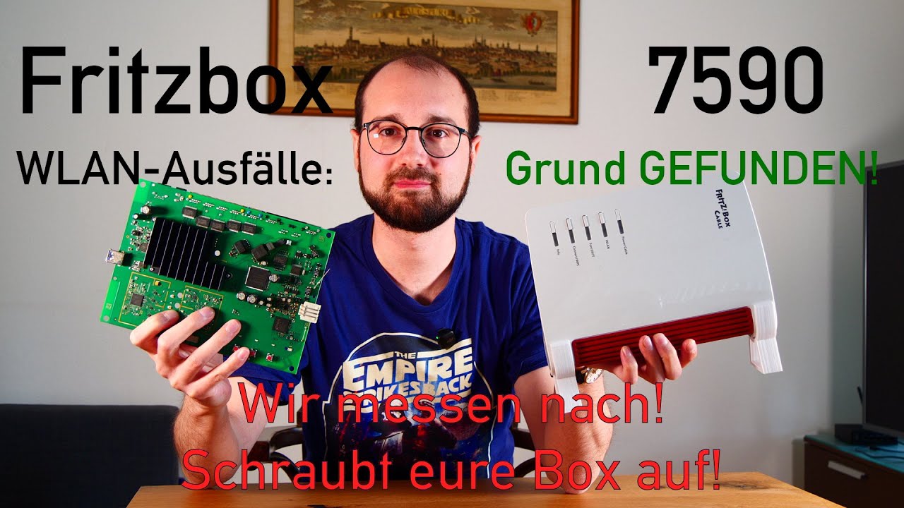 Fritzbox 7590: Ich messe nach! Grund für die WLAN-Ausfälle gefunden!