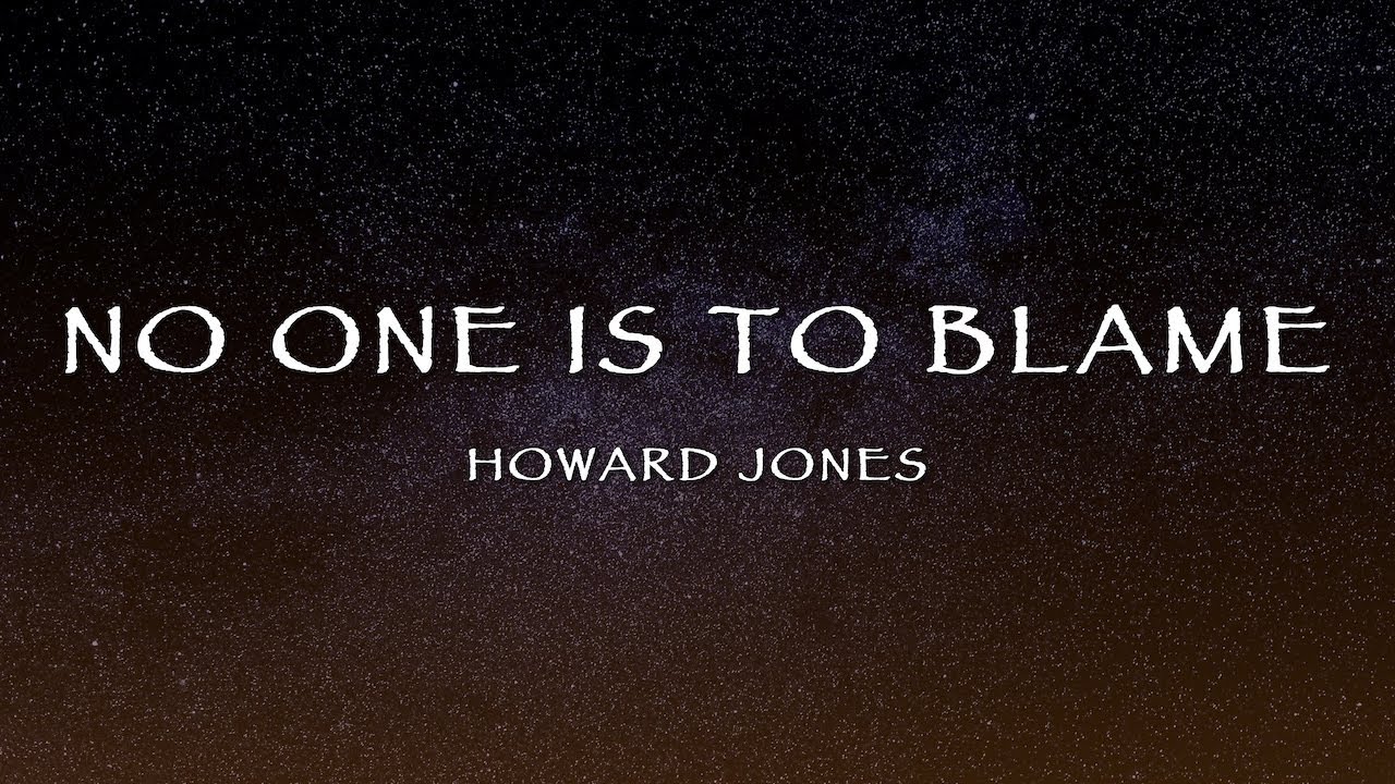 Howard Jones - No One Is To Blame (Lyrics)