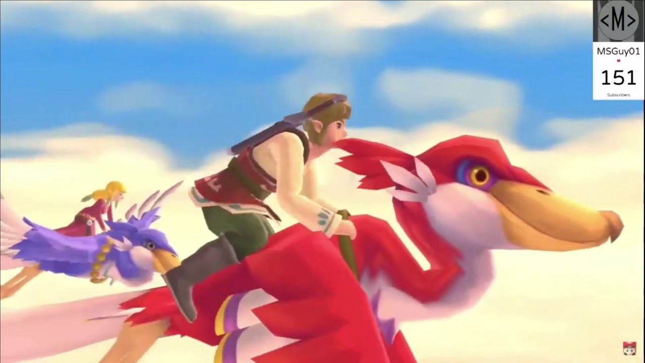 Reacting to SKYWARD SWORD HD!