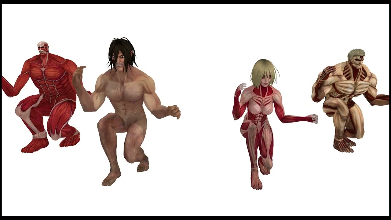 [MMD] Gangnam Style (Attack on Titan)