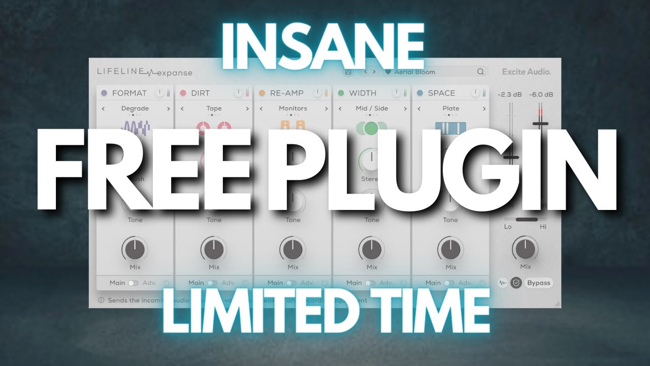 Don't Miss This Pro Mixing Plugin - Lifeline Console Lite By Excite Audio and Plugin | Limited Time