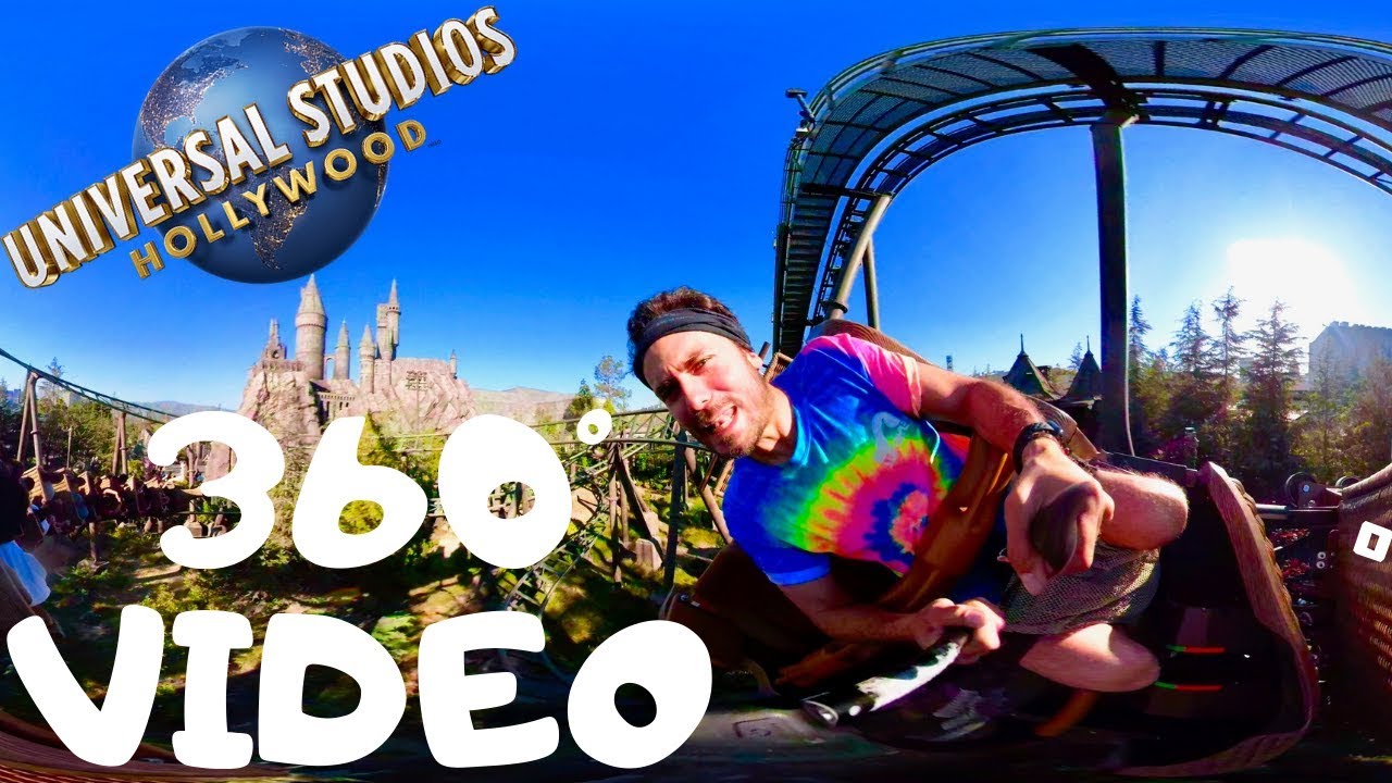 🏰 Harry Potter - Flight of the Hippogriff 360 VIDEO -  VR EXPERIENCE