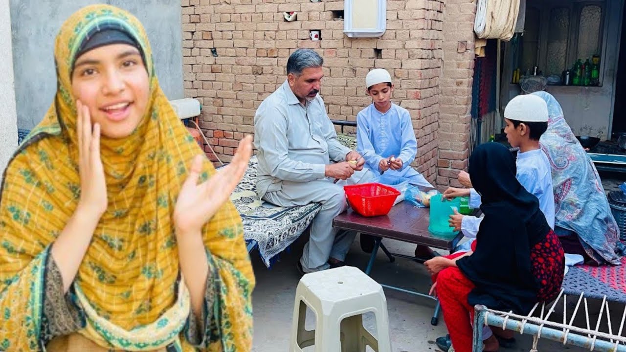 Made a special dish in Iftar || Happy Punjabi Family