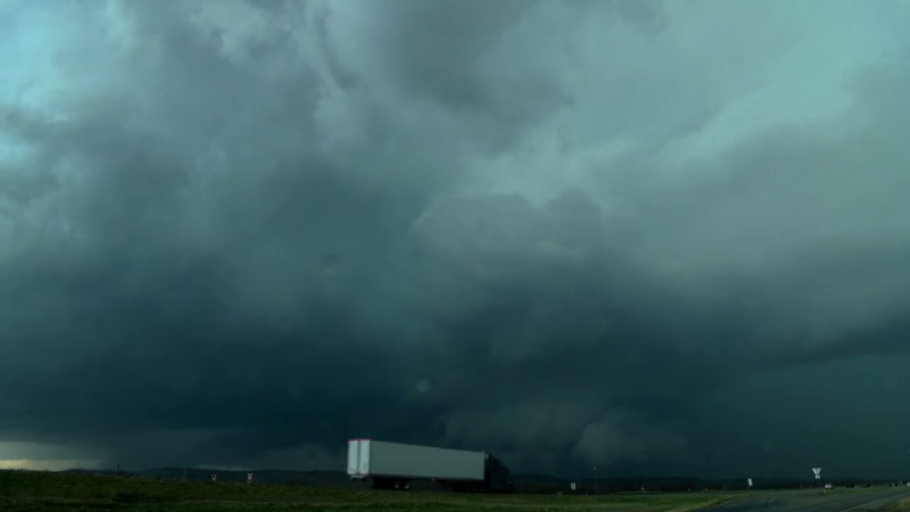 Tornado-Warned Supercell West of Abilene TX | Storm Chase Timelapse - March 10, 2026