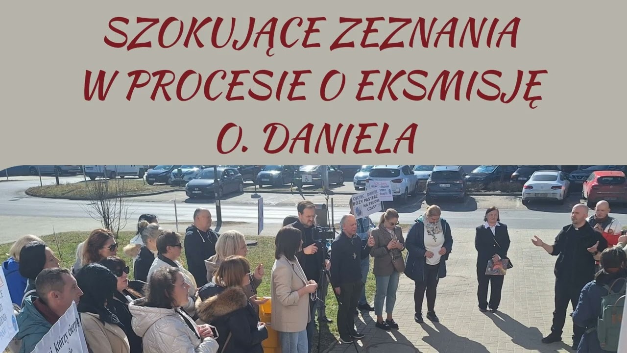 Szokujące zeznania w procesie o eksmisję ojca Daniela