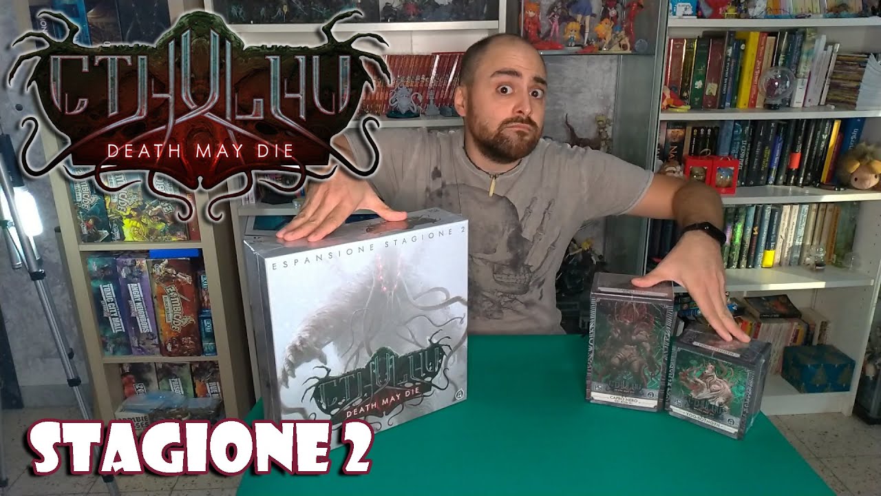 Cthulu Death May Die STAGIONE 2! Un'espansione carica di contenuti!