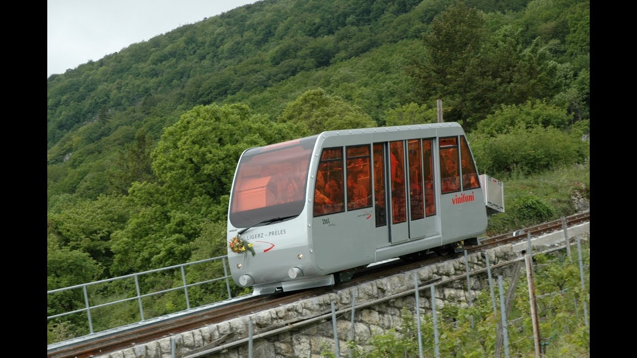 Vinifuni - funicular Ligerz - Prêles