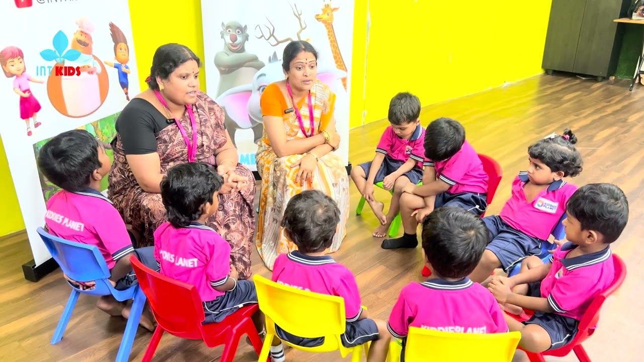 தாகமுள்ள காக்கை। Kiddies Planet Crow Story ।  தமிழ் நீதி கதைகள்