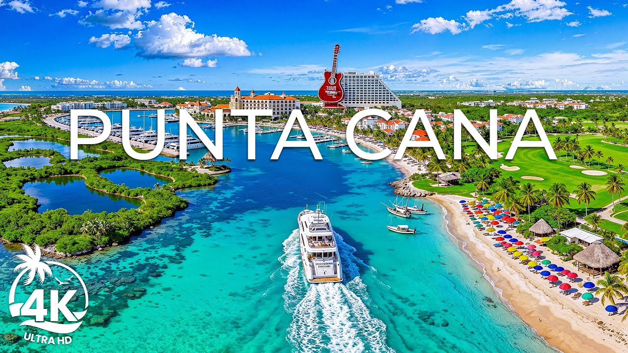 Punta Cana 4K UHD – Dominican Republic’s Tropical Paradise of Turquoise Waters & White Sand Beaches