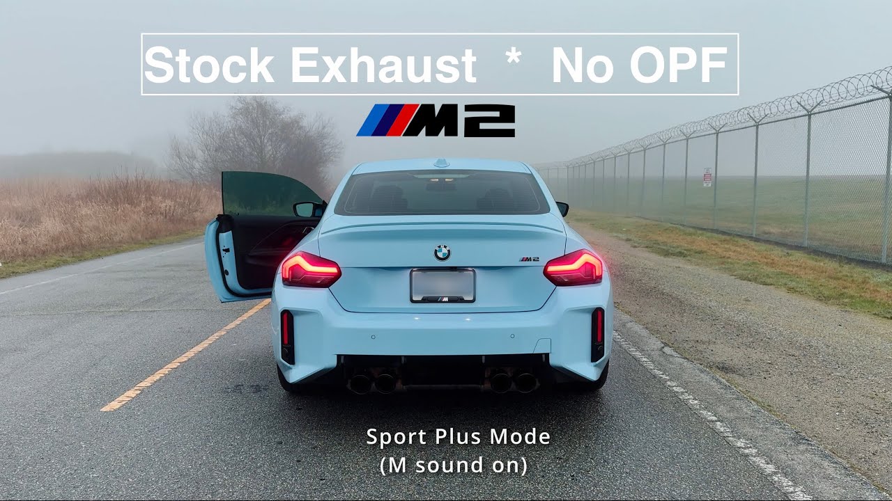 BMW M2 G87 LCI Stock Exhaust Sound | No OPF #bmwm2 #s58