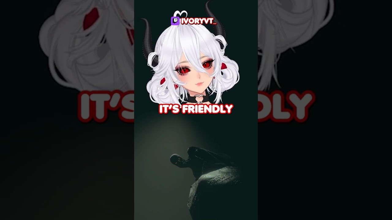 Demon was more scared than me 💀 #themortuaryassistant #horrorgames #vtubers #envtuber #envtubers