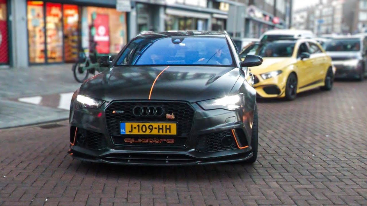 Sportscars in Rotterdam 2025 ! VOL. 4 (CRAZY RS6 C7, AMG C63S, M5 f10, RS3 8Y, M3 G81, AMG S63)