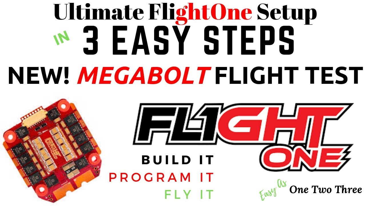 How To Build, Program & Fly The FlightOne Megabolt 4 in 1 ESC 🔥