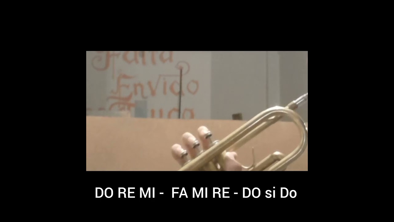 DONDE ESTAS CORAZON - TROMPETA - NOTAS