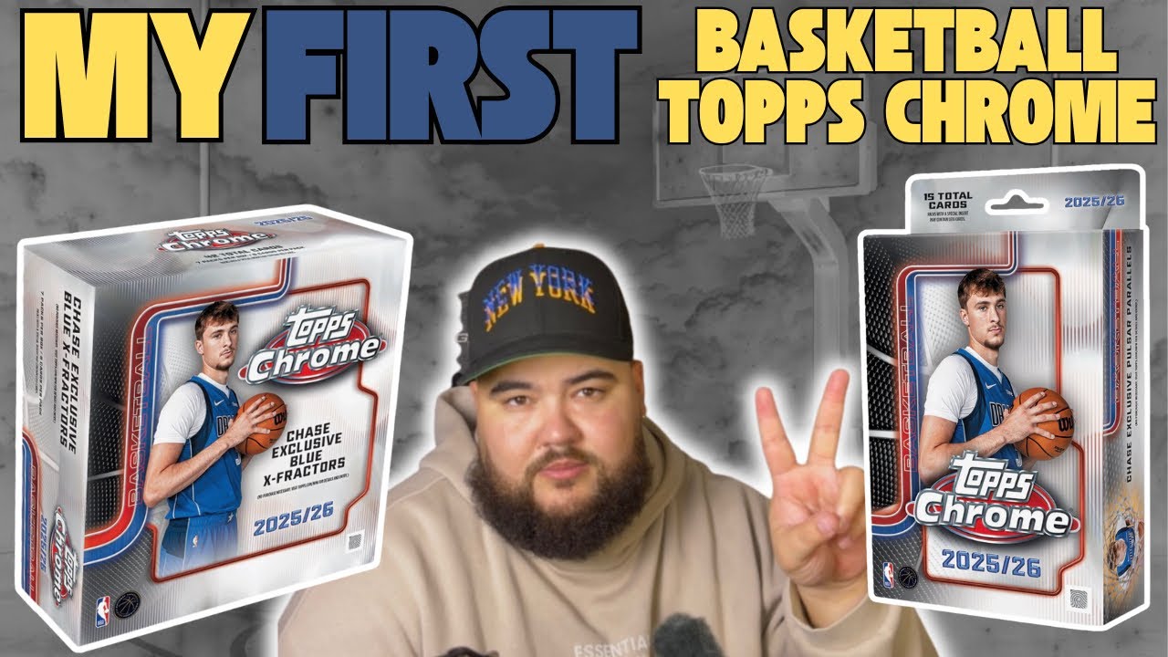 TOPPS CHROME BASKETBALL 2025/26 | MEGA BOX & HANGER BOX!!!