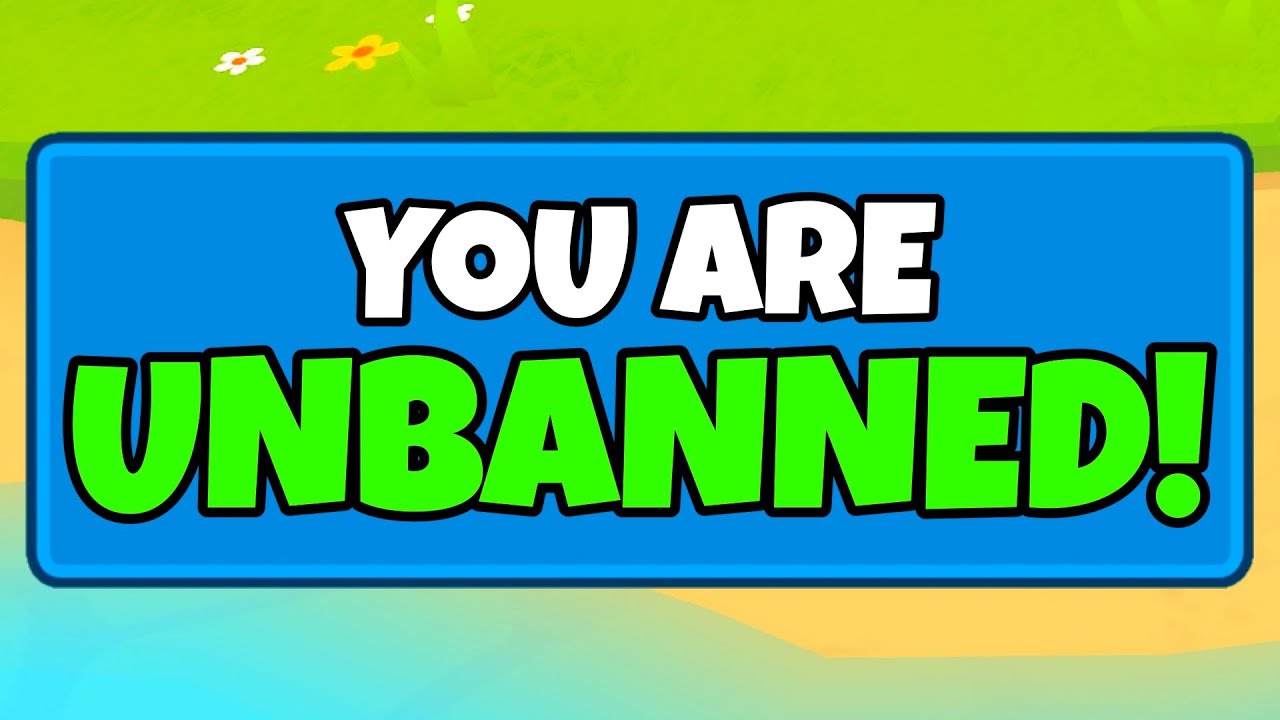I'M UNBANNED ON BLOONS!