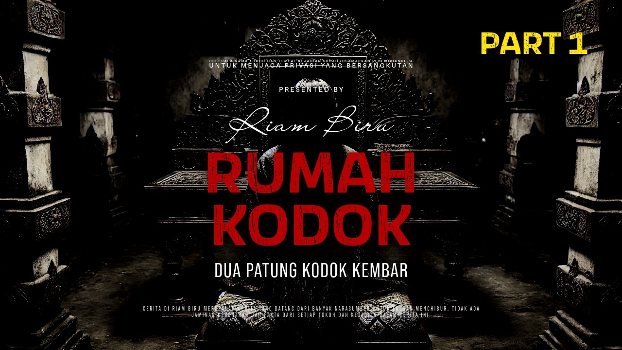 RUMAH KODOK PART 1 - DUA PATUNG KODOK KEMBAR | EP659 - Riam Biru