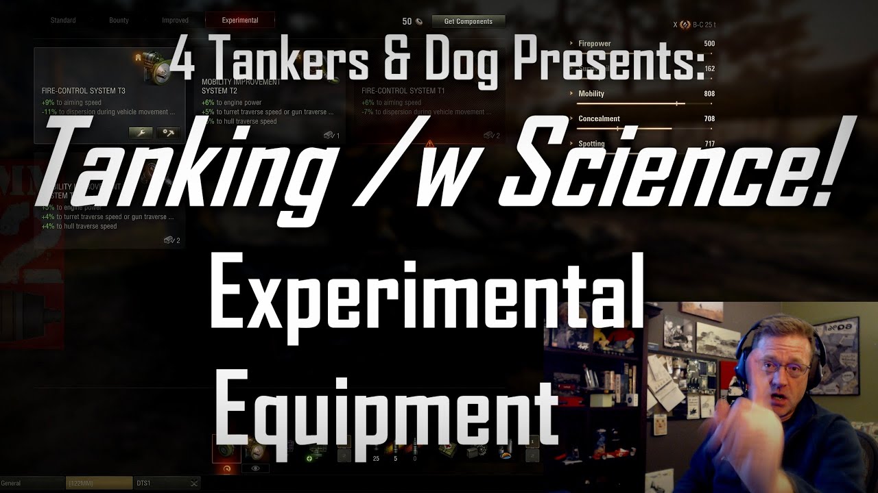 Tanking /w Science! - Experimental Equipment