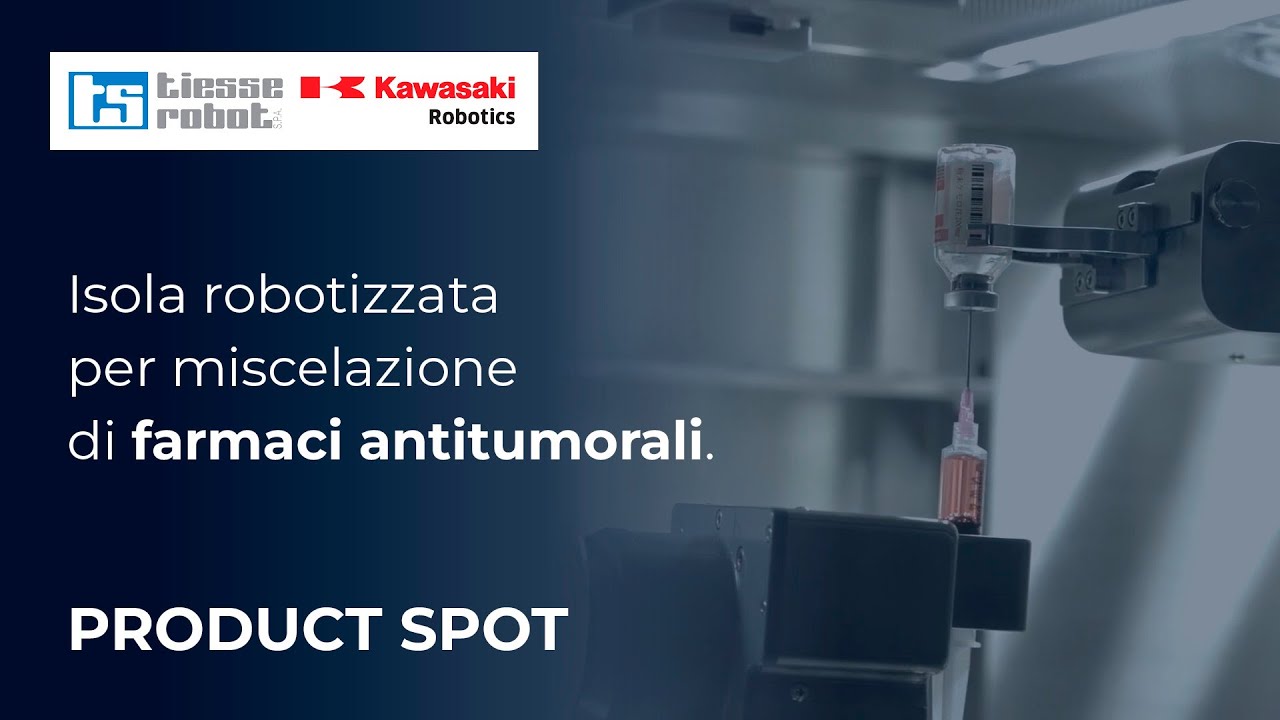 TIESSE ROBOT | Cella robotizzata ChemoRo per la preparazione di farmaci antitumorali