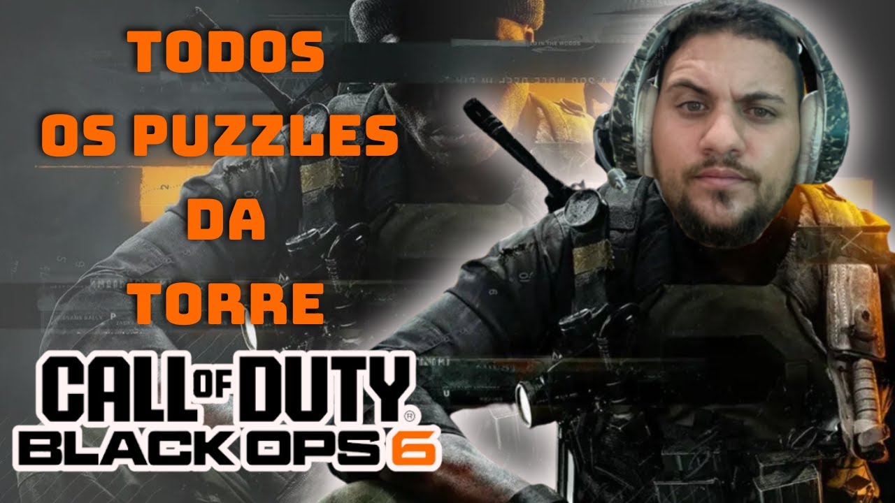 CALL OF DUTYBLACK OPS 6: TODOS OS PUZZLE DO QG (A TORRE).