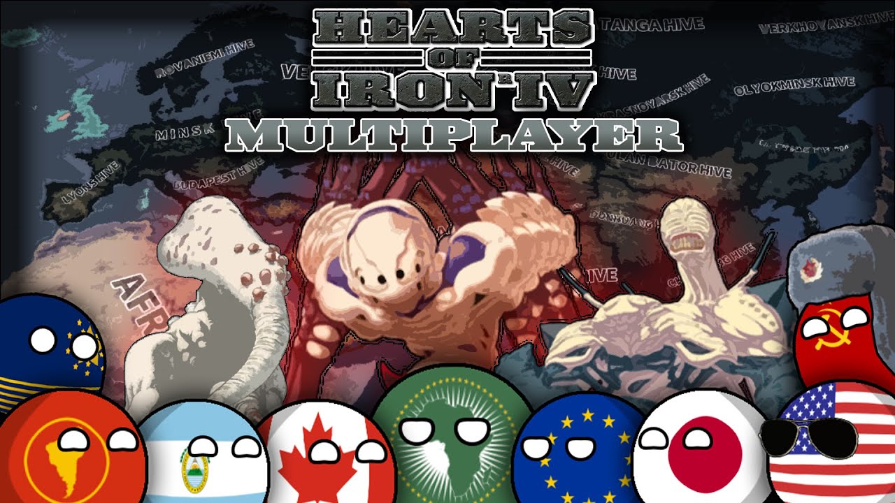 HOI4 Multiplayer BUT Aliens Invaded