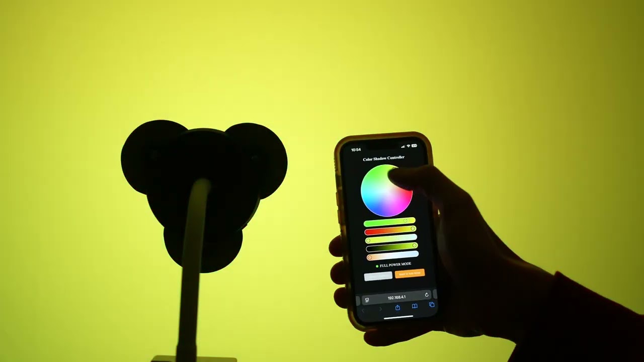 Color Shadow Lamp Instructions