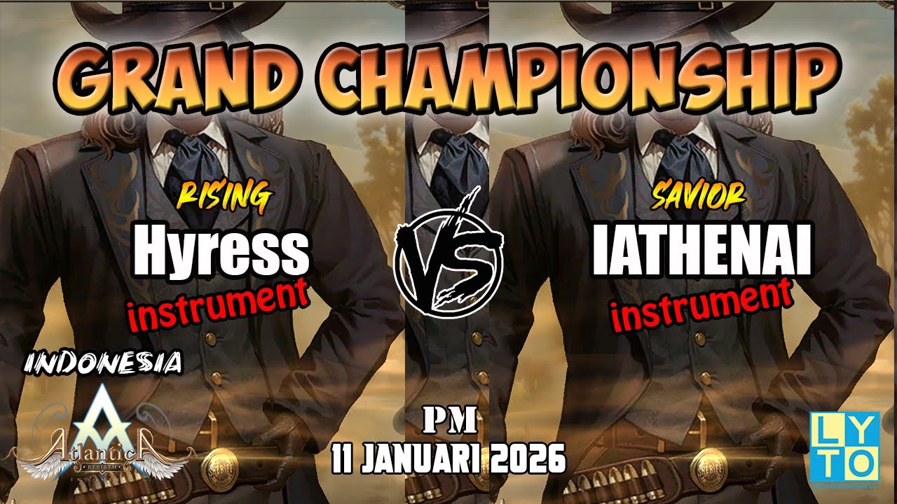 Hyress vs IATHENAI PM Grand Championship 11 Januari 2026 | Atlantica Rebirth Indonesia
