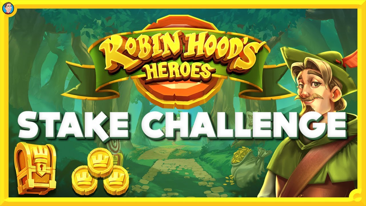 Robin Hood's Heroes Stake Challenge up to £5! 🏹🎯