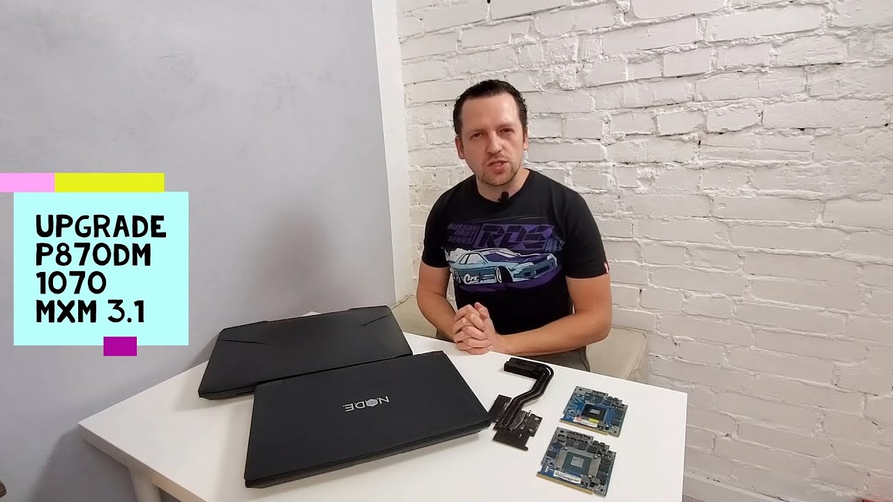 UPGRADE и доработка Clevo p870dm под RTX карты.
