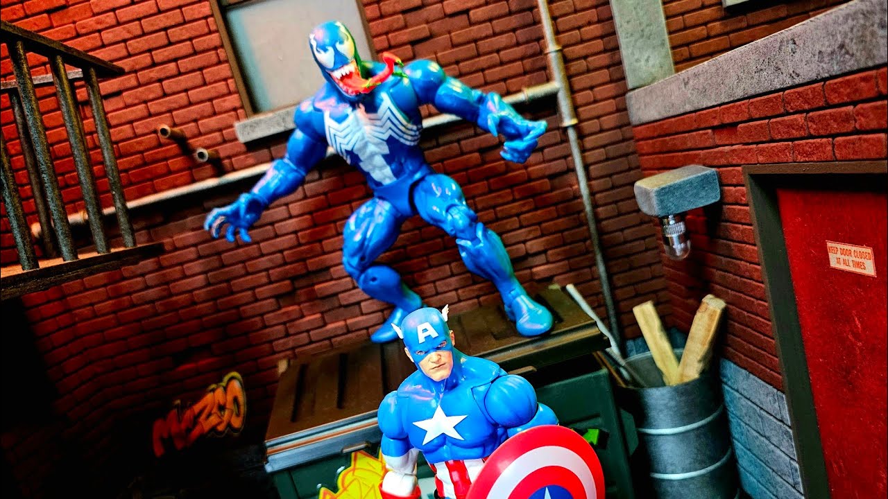 Marvel Legends Gamerverse Captain America vs Venom