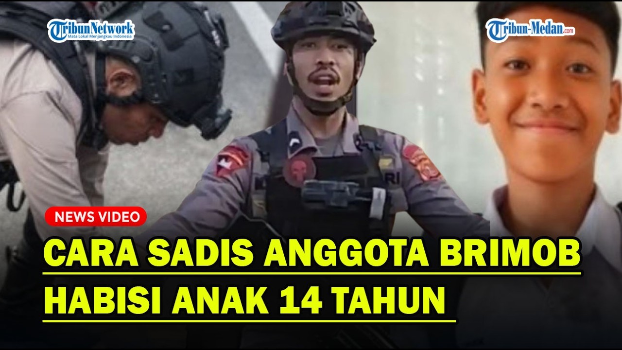 TERBONGKAR❗ CARA SADIS Anggota Brimob Habisi Anak 14 Tahun di Maluku❓
