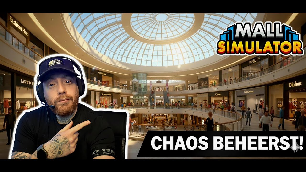 Ik heb mijn eerste chaos in de winkel! – Mall Simulator Ep.1 🛒💥