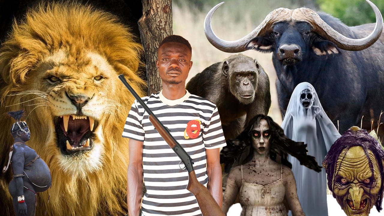 Eeii😒WONDERS, I met an old man with long teeth at midnight in the forest and he turned into fire