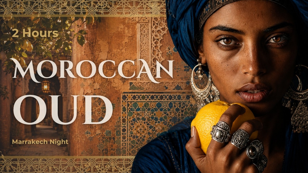 🍋 2 Hours Moroccan Gnawa Trance & Oud |  Marrakech at Midnight |  Dark Ambient Folk Jazz