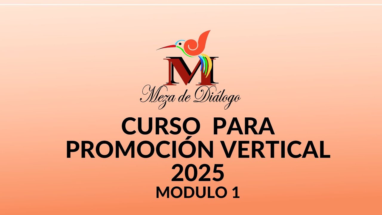 Curso de promoci&oacute;n vertical 2025 M&oacute;dulo 1