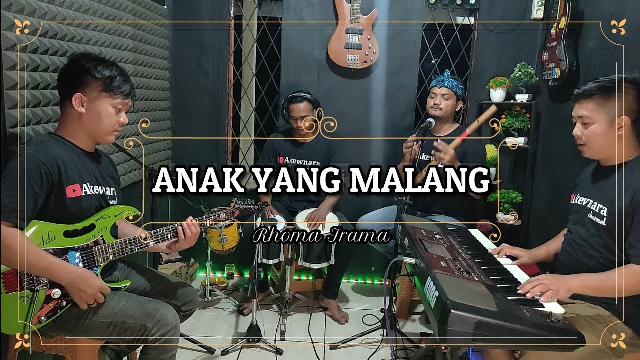 ANAK YANG MALANG KARAOKE NADA COWOK Rhoma Irama
