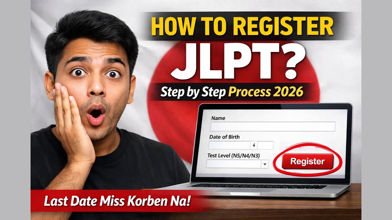 How to Register for JLPT | JLPT Application Process | JLPT Registration Full Process | BD2Nihon