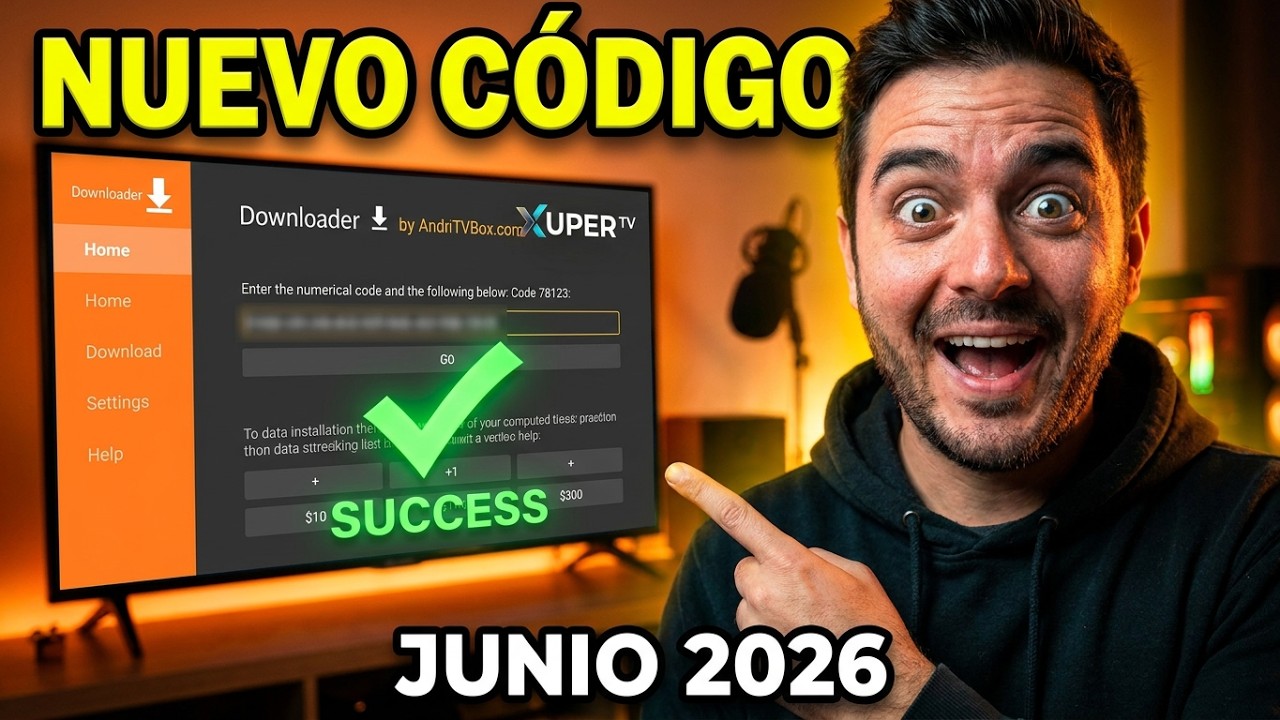 Kod Xuper Downloader 2026: Łatwo i szybko na Android TV i Fire TV Stick