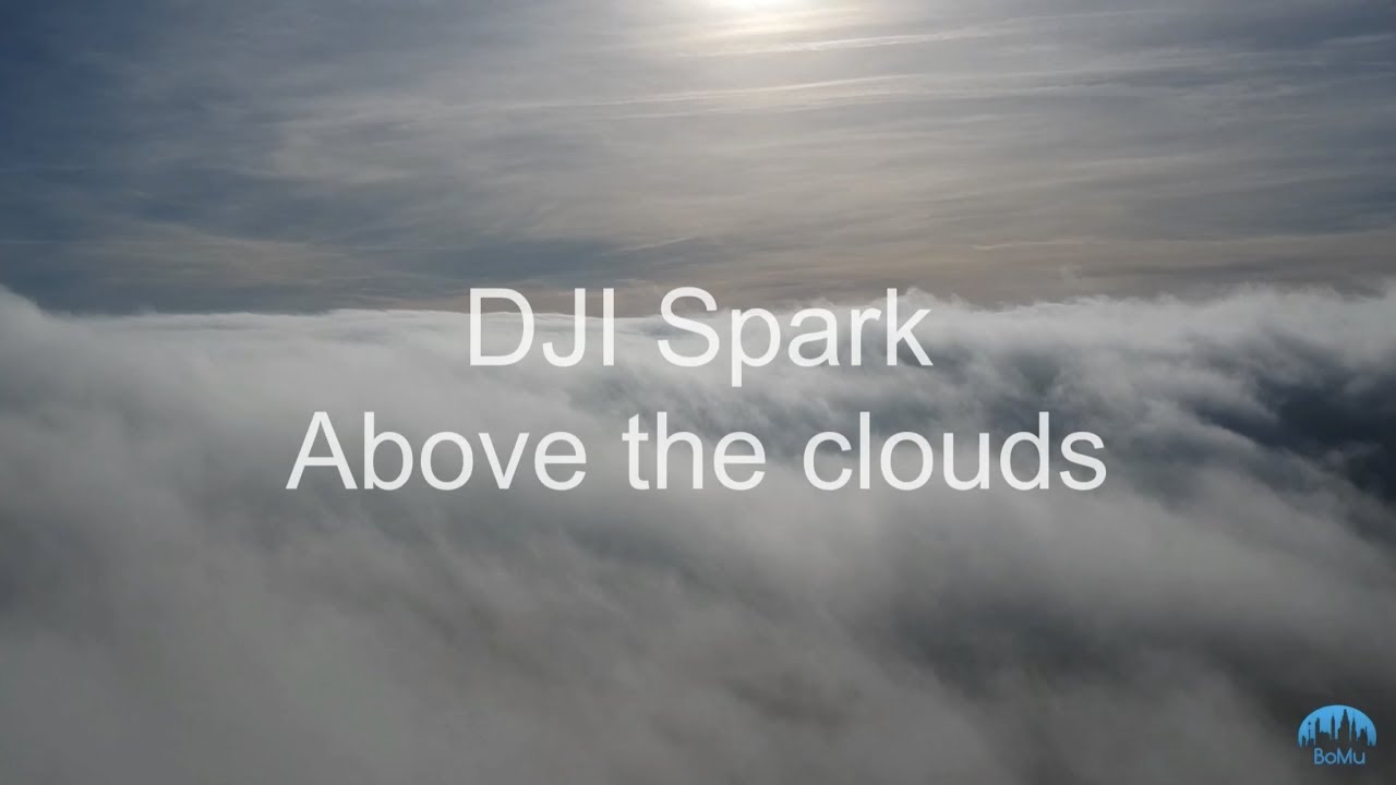 above the clouds with my DJI Spark