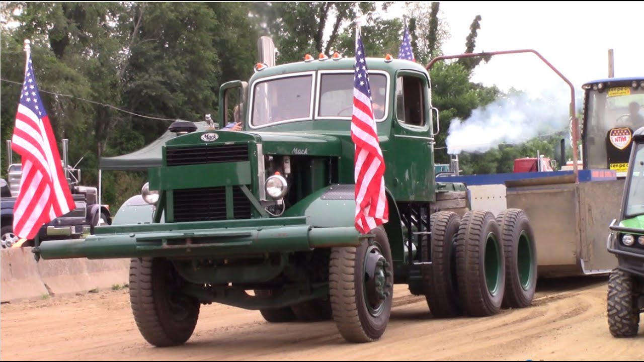 2021 Vintage Antique Semi Pulls! Outville Power Pull
