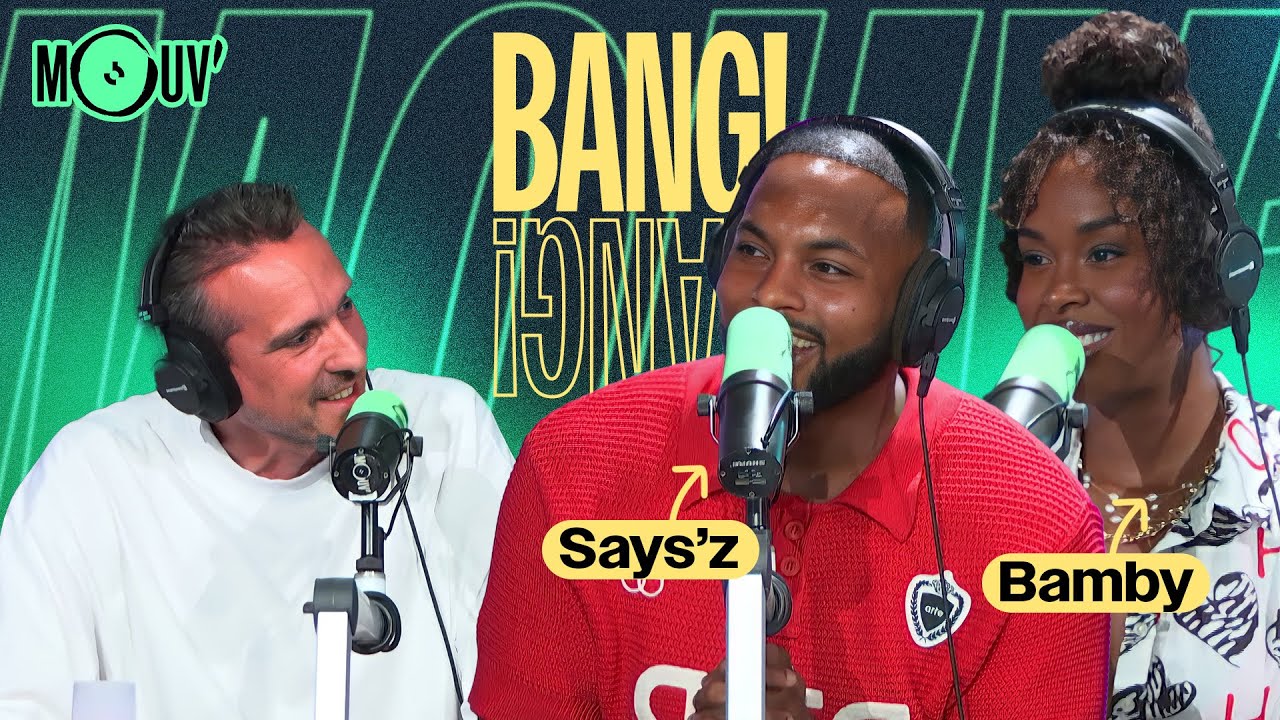 Bamby et Says’z étaient dans nos studios pour interpréter leur feat « Esmeralda » - Bang ! Bang !