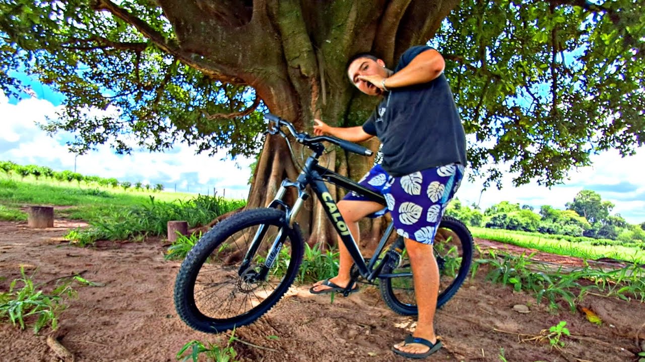FUI EM UMA LENDA COM A MINHA NOVA BIKE...